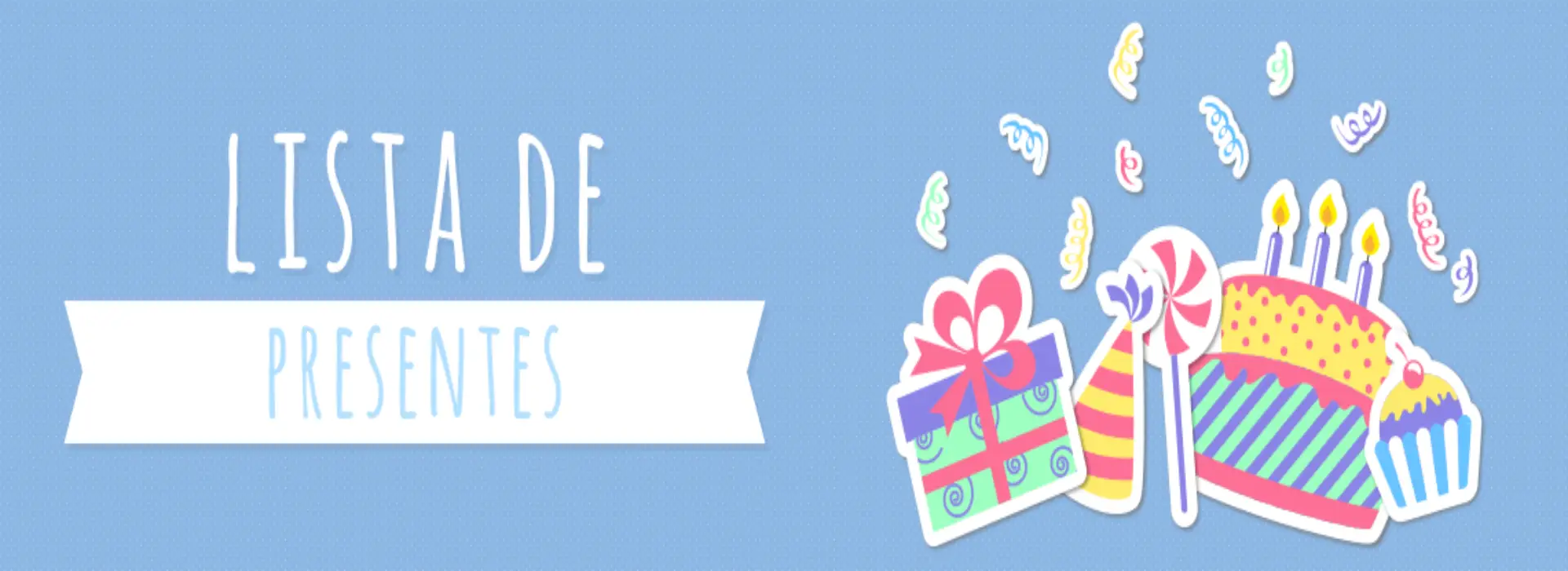 Banner Lista de Presentes
